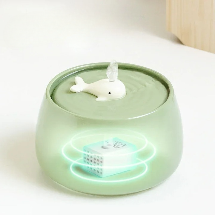 fontaine-a-eau-chat-baleine-electrique