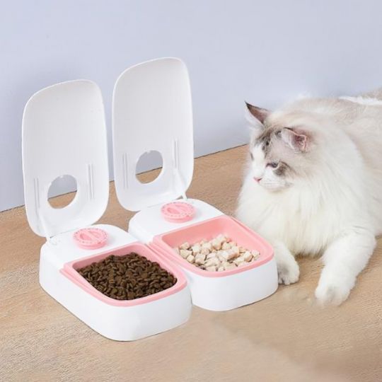 Distributeur  de croquettes pour chat automatique | SmartFeed