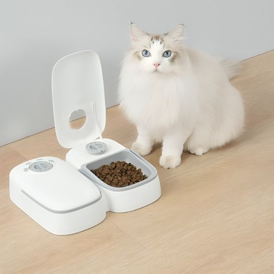Distributeur  de croquettes pour chat automatique | SmartFeed
