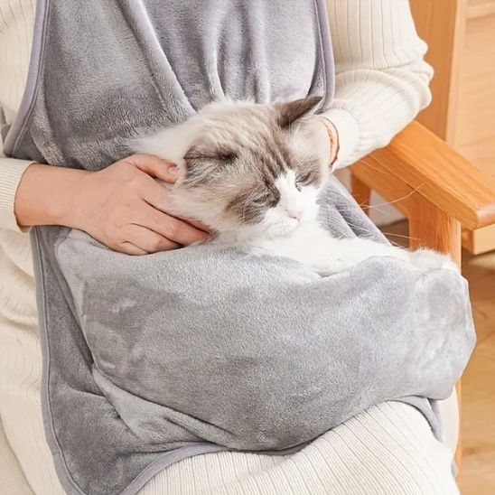 Sac Kangourou pour chat anti-poil