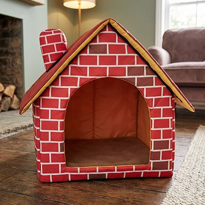 Maison pour chat en brique
