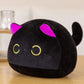 Peluche chat noir