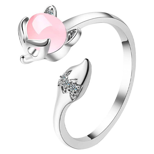 Le Chat d'argent - Bague pour femme