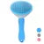 Brosse pour chat auto-nettoyante en un clic