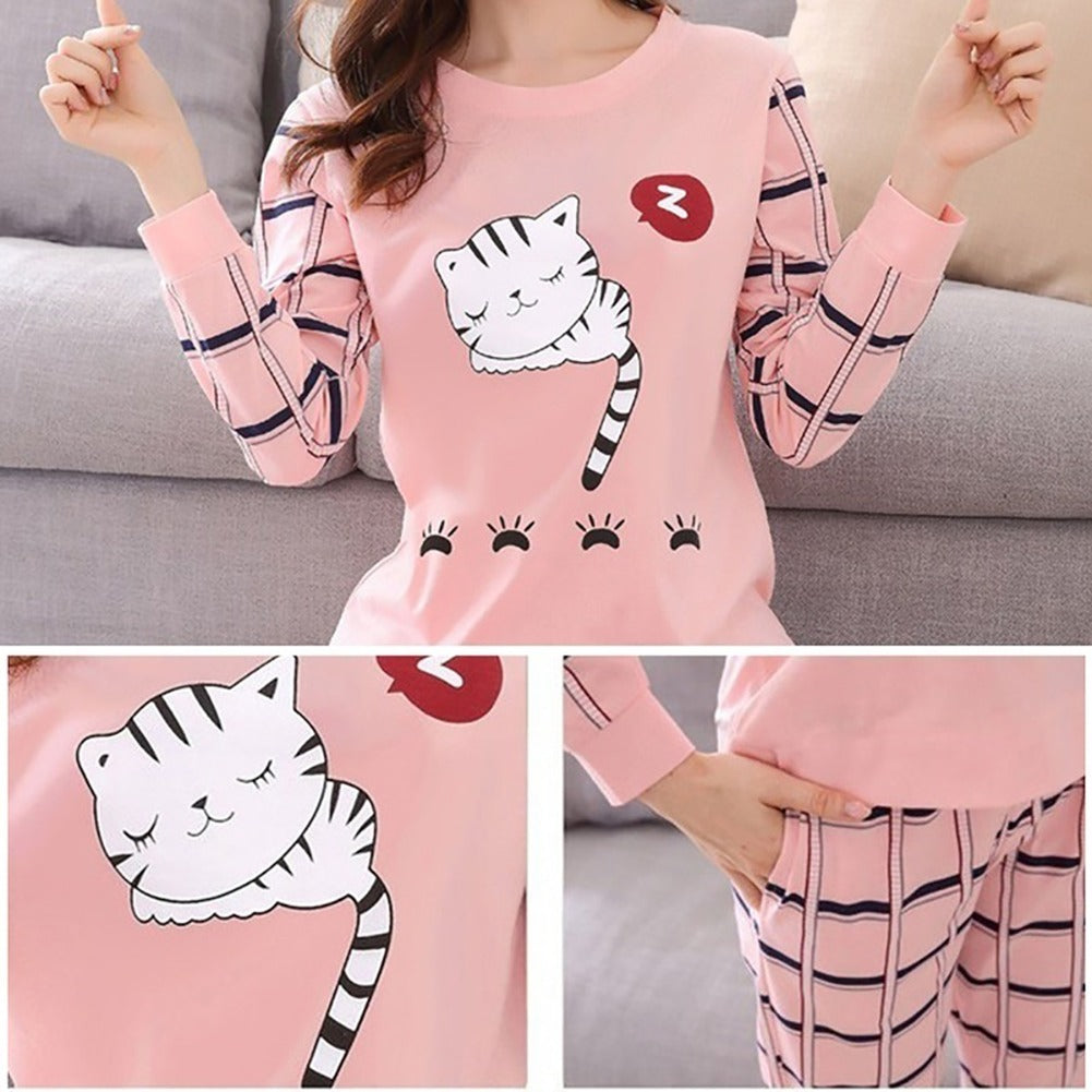 Pyjama-chat-femme-sleepy-cat-confortable