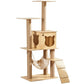 Arbre-a-chat-en-bois_corde-de-sisal-avec-motif-felin-hamac