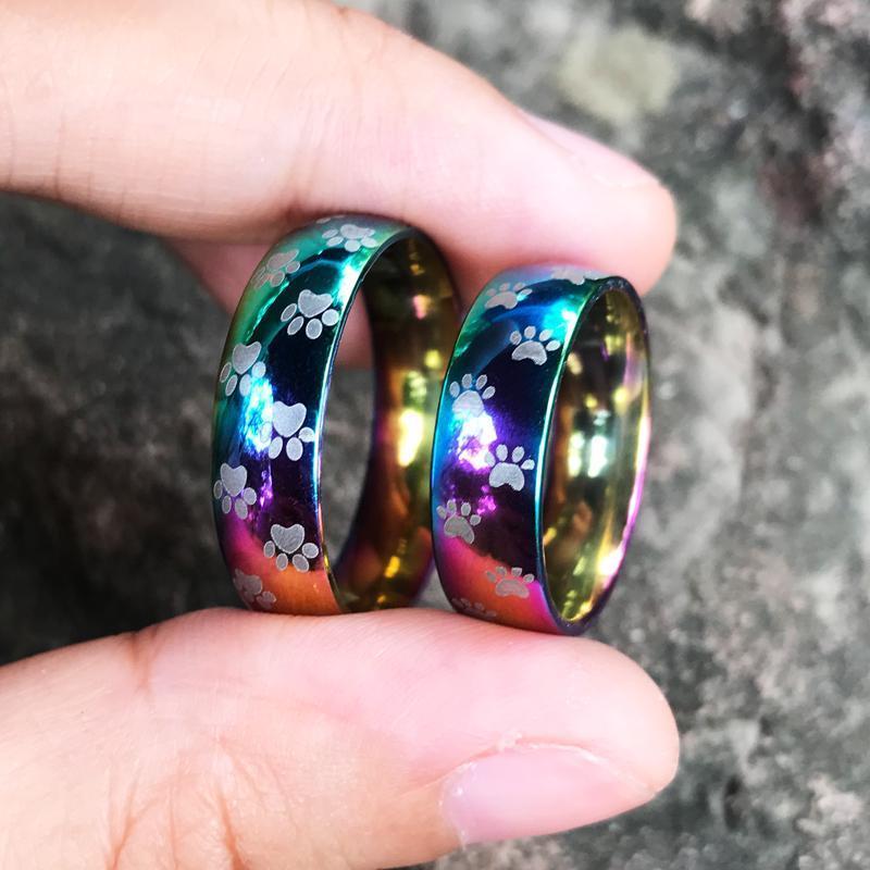 Bague Arc-en-Ciel Chat 