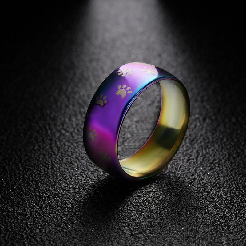 Bague Arc-en-Ciel Chat 