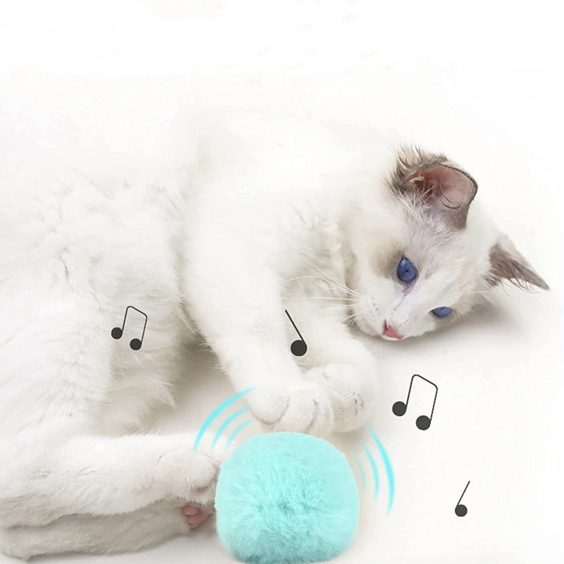 Jouet interactif pour chat little monster rechargeable