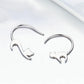 Boucle d'Oreilles en Forme de Chat