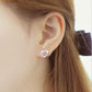 Boucle d'Oreilles Femme Patte de Chat 