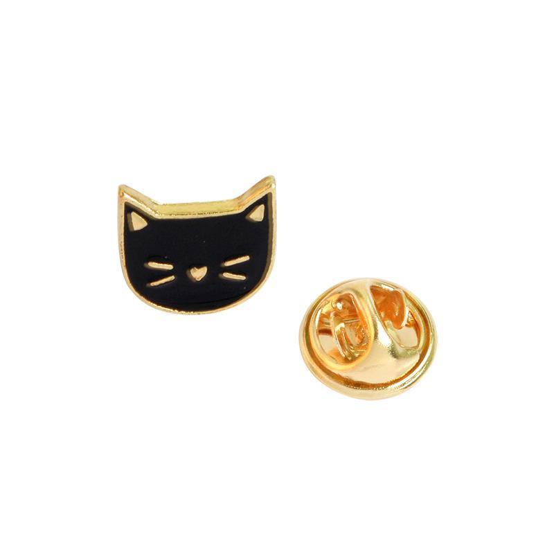 Broche Tête de Chat Chat Noir