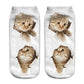 Chaussettes Chat Drôle Duo