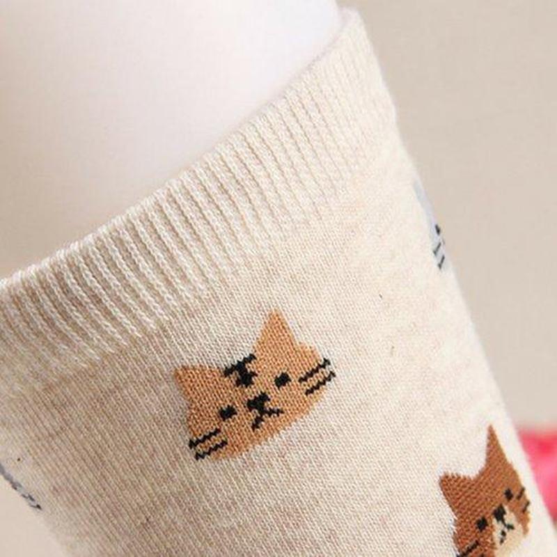 Chaussettes Chat Femme 