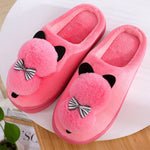 Chaussons Chat Rose