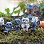 Collection Figurine Chat Pack de 6