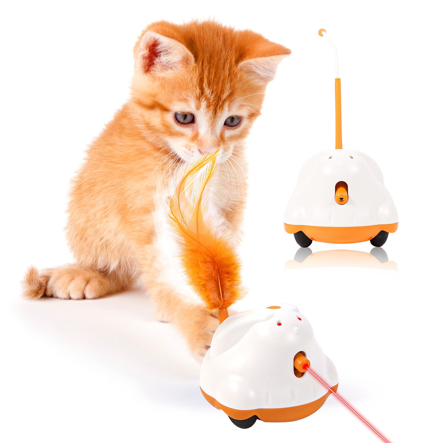 Jouet interactif pour chat smart pilou