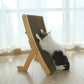 Griffoir pour chat en forme de lit