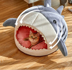 Panier pour chat shark attack