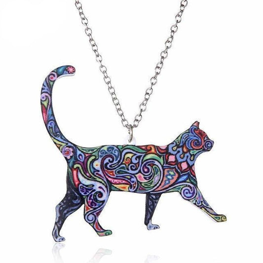 Pendentif Chat Boho