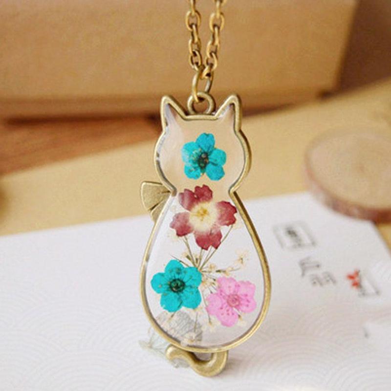 Pendentif Femme Chat