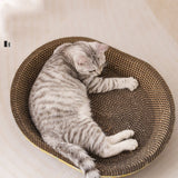 Griffoir pour chat en forme de panier