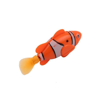 Poisson Nageur Pour Chat Poisson Orange