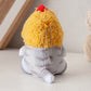 Peluche chat chapoule