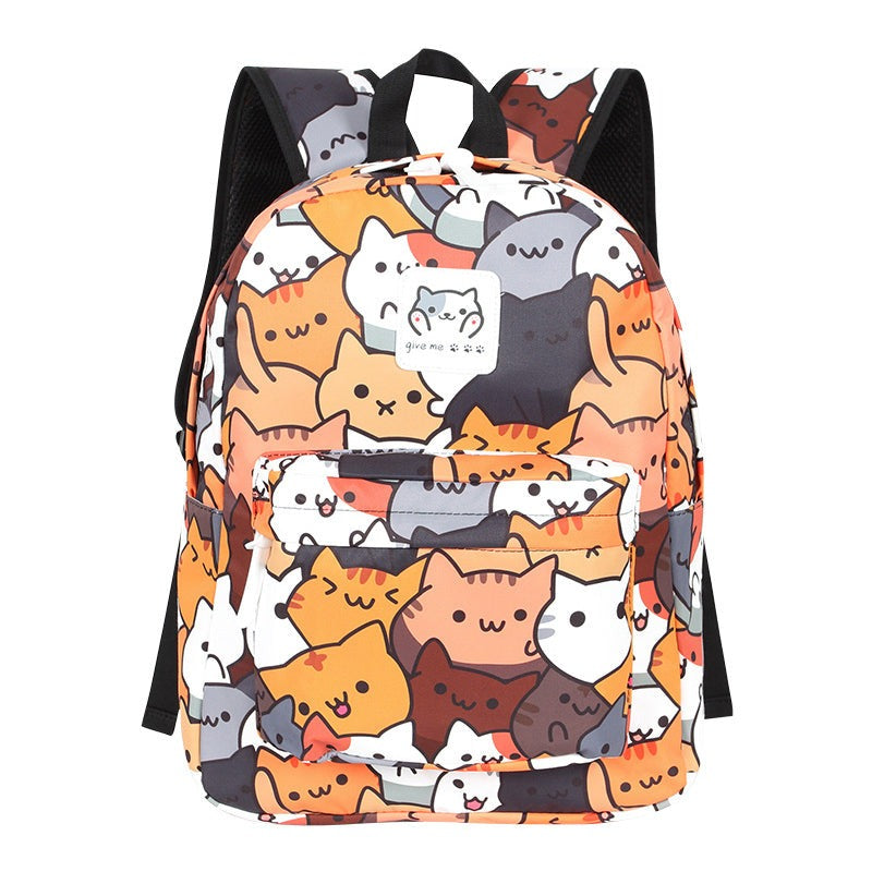 Sac à dos chat motif Neko Atsume