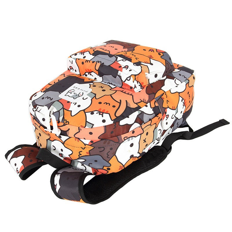 Sac à dos chat motif Neko Atsume