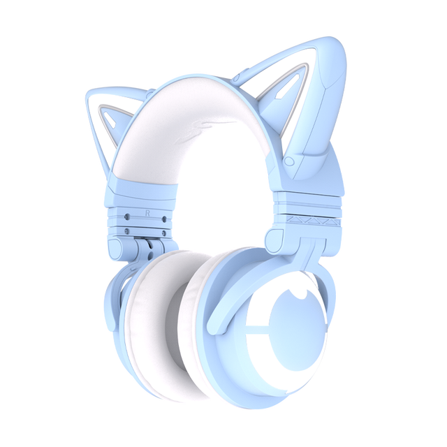 Casque oreilles de chat mignon sans fil