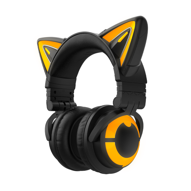 Casque oreilles de chat mignon sans fil