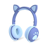 Casque oreilles de chat avec patte