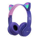 Casque oreilles de chat avec RGB