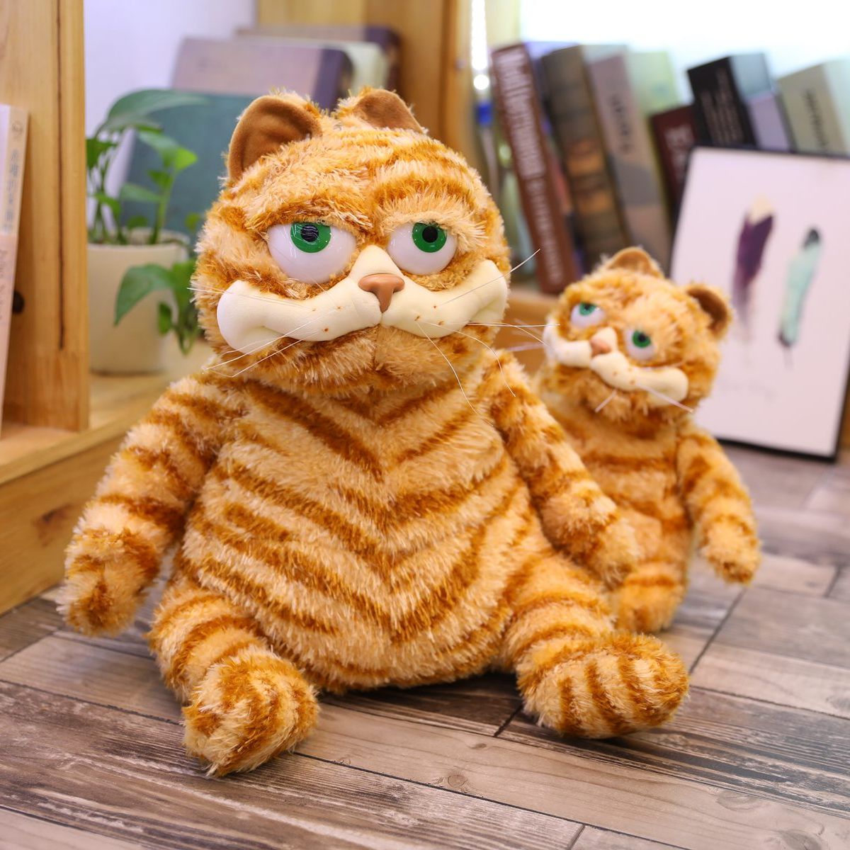Peluche chat roux Garfield