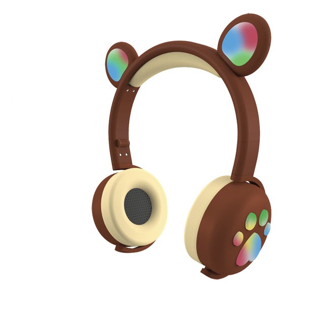 Casque oreilles de chat avec patte