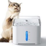 Fontaine à eau pour chat avec angle