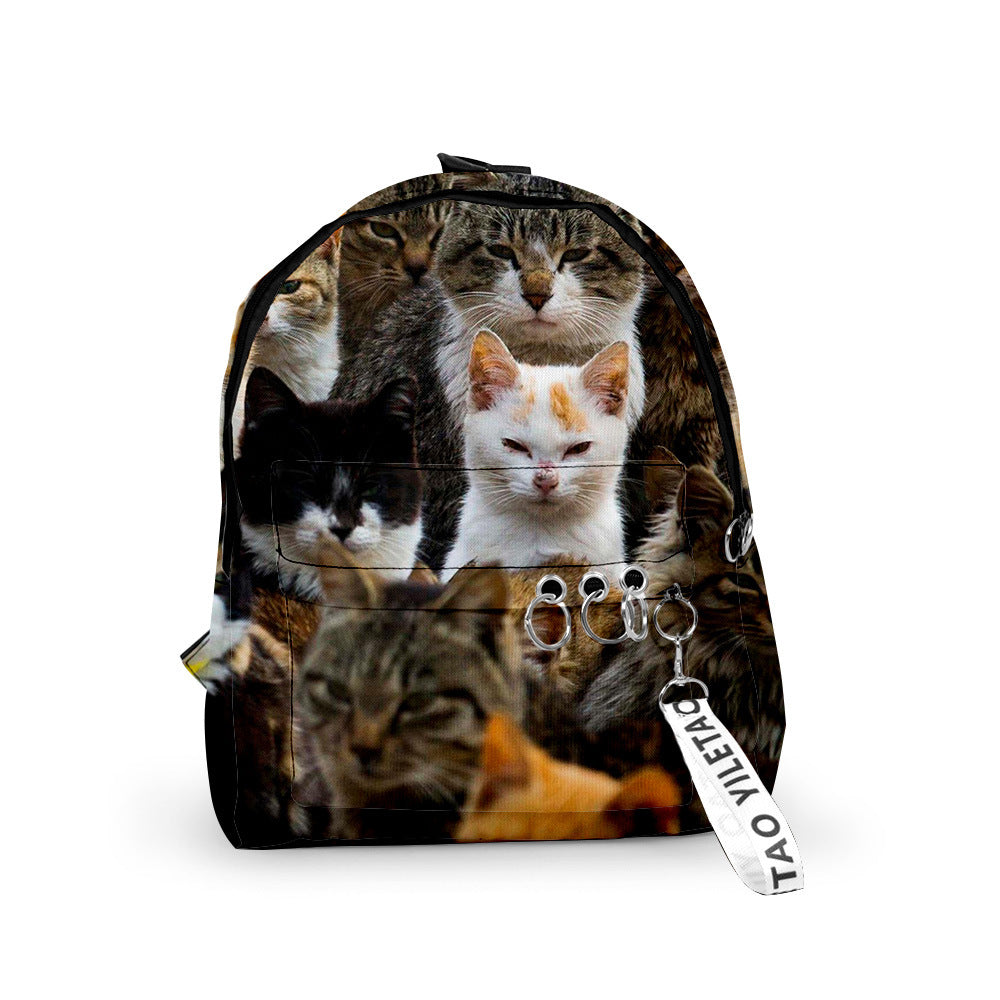 Sac a dos chat 3D