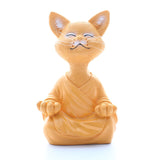 Figurine chat bouddha fantaisie