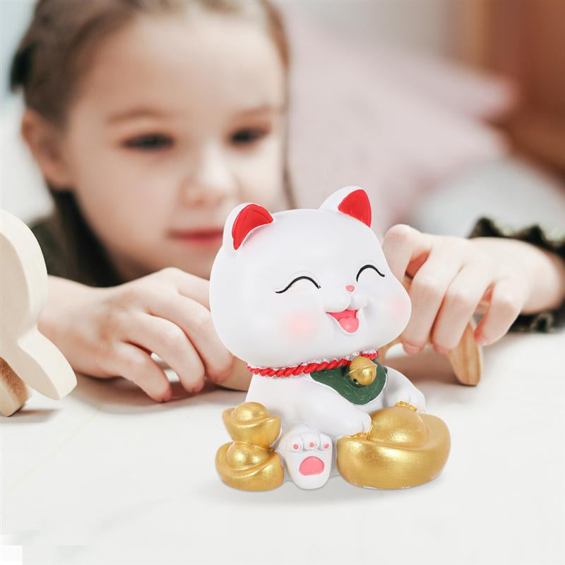 Figurine chat chanceux