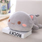 Coussin chat alongé