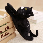 Peluche chat noir pour enfant