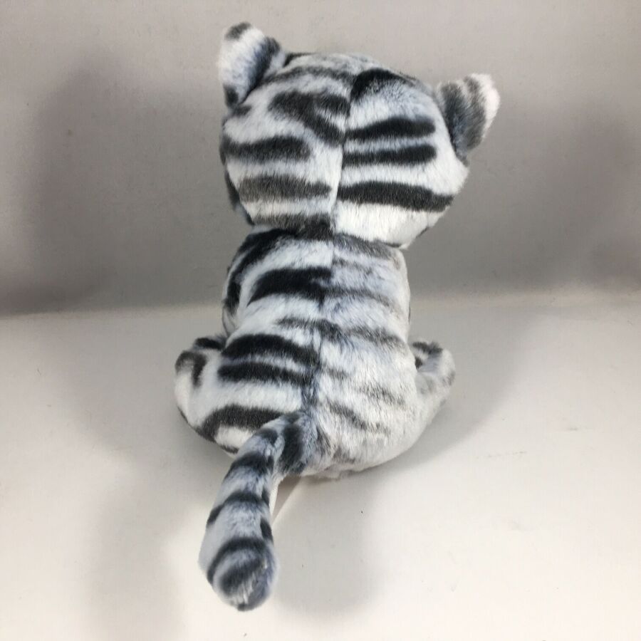 Peluche chat tigré Tabby