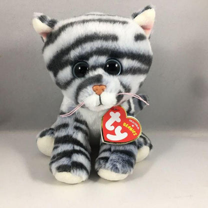 Peluche chat tigré Tabby