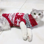 Manteau pour chat de Noël