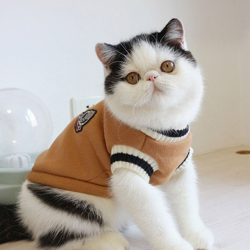 Manteau pour chat college