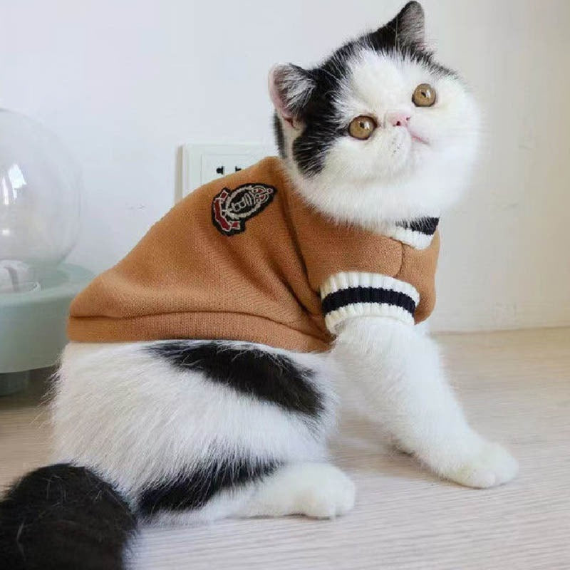 Manteau pour chat college