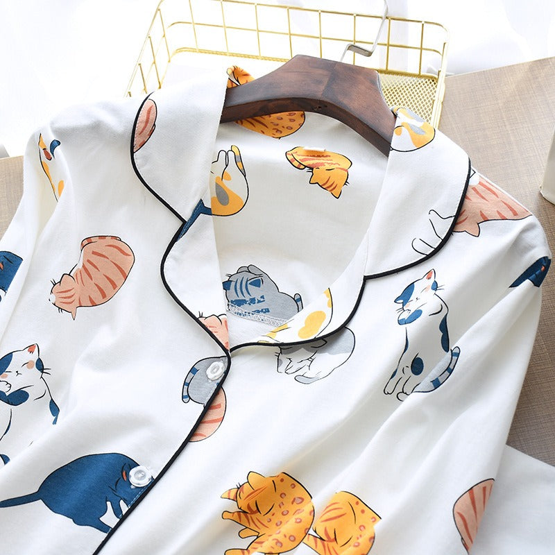 Pyjama chemise Snoopy 100 % coton Pyjamas pour femme