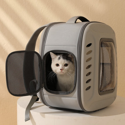 Sac à dos de transport pour chat capsule