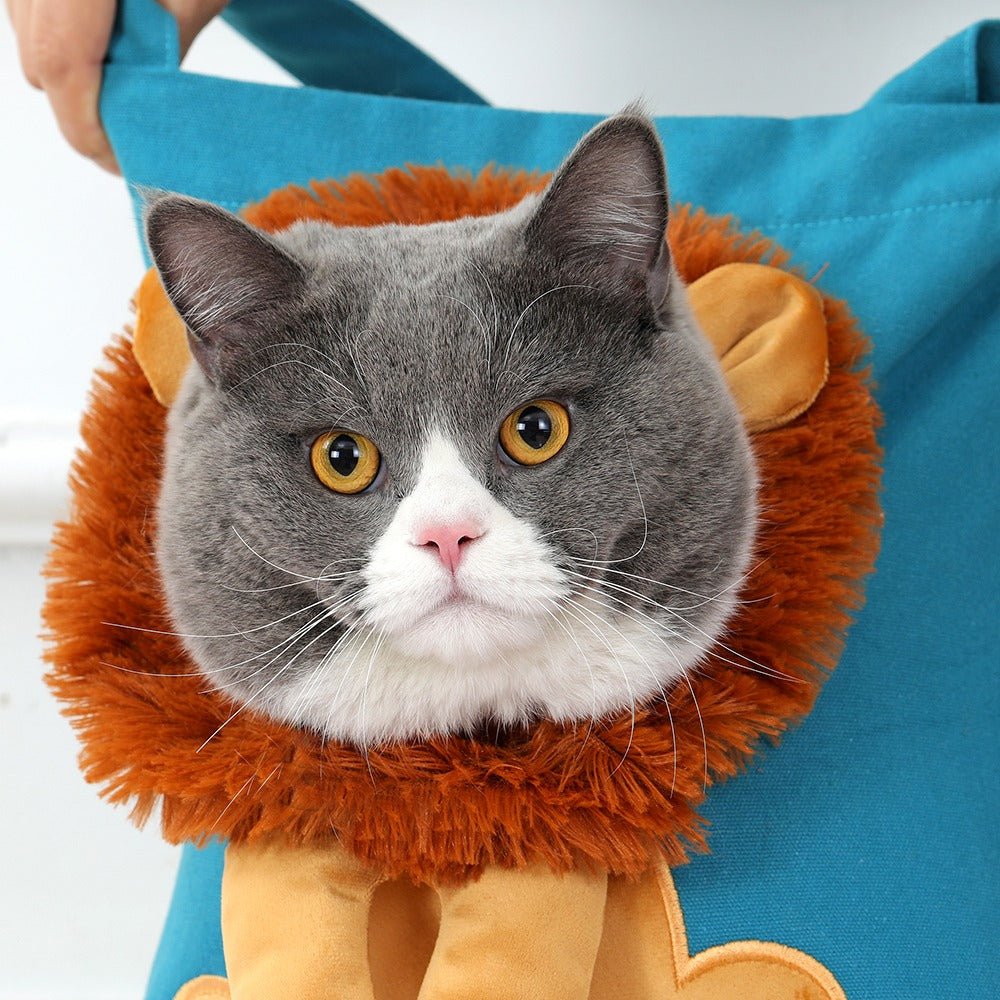 Sac de transport pour chat mon petit lion